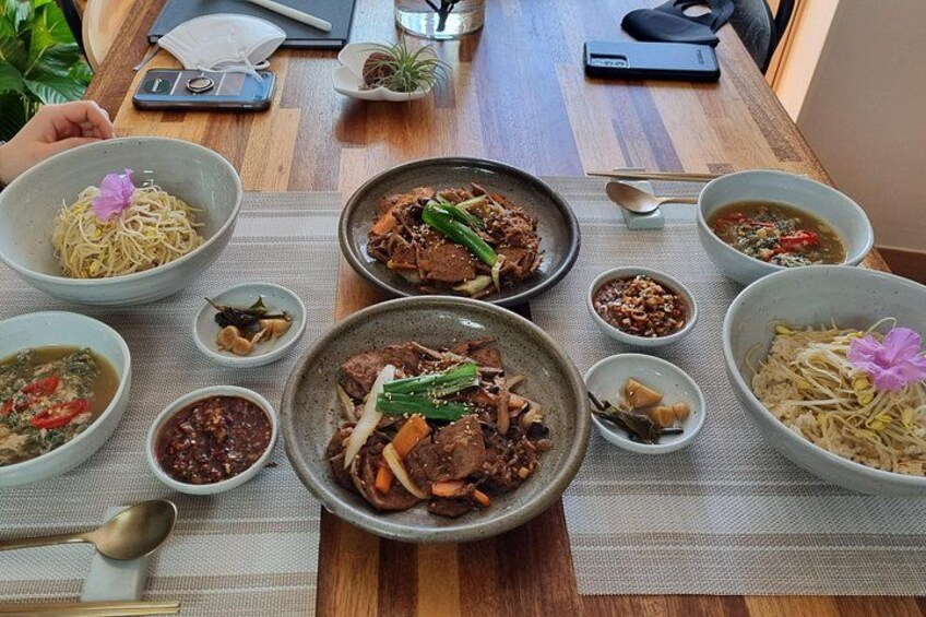 Korean cooking class in Haeundae, Busan 3