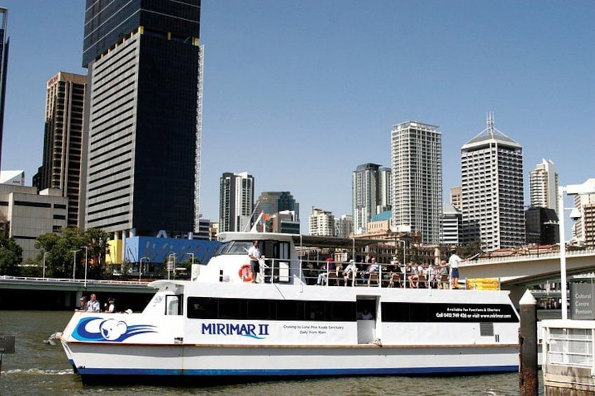 Brisbane River Cruise with entry to Lone Pine Koala Sanctuary 2