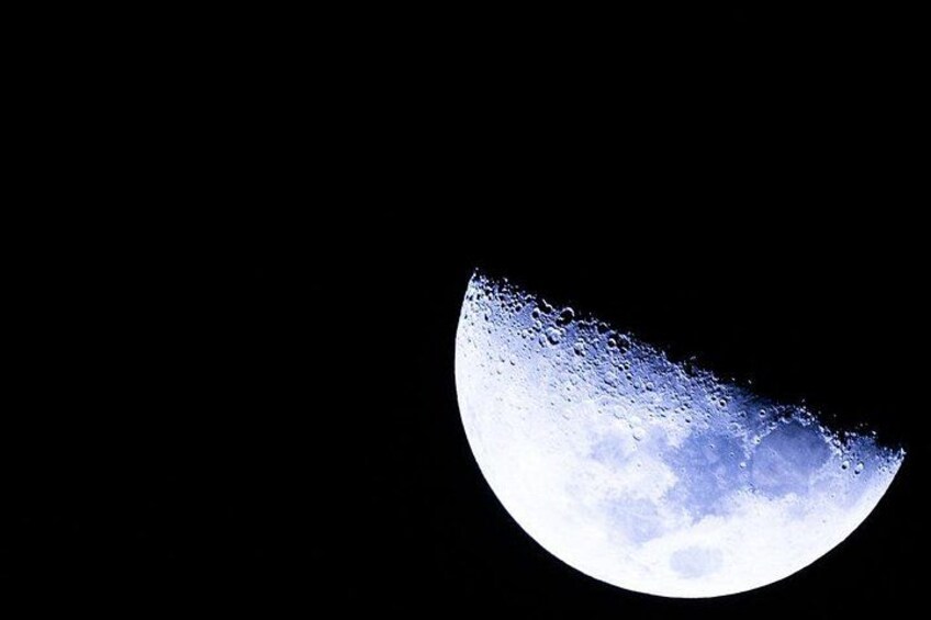 Camera attached to Telescope July Moon 3