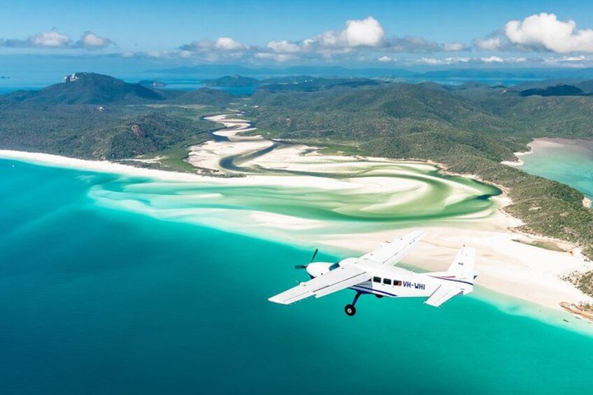 Fly Over Whitehaven Beach 4