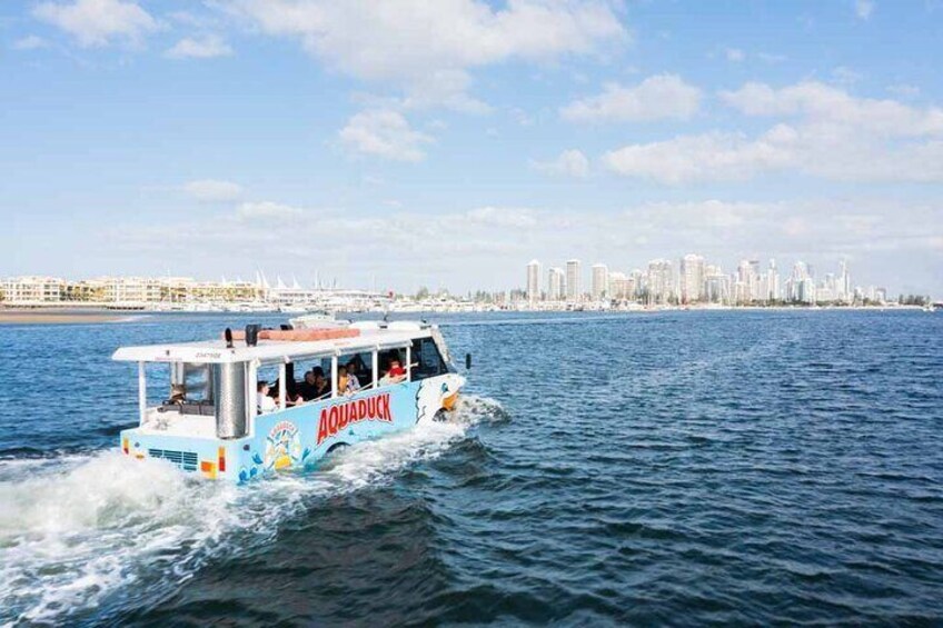 Aquaduck Gold Coast 1 hour City and River Tour