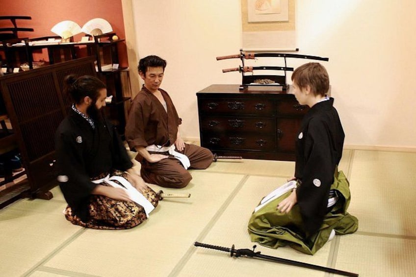 Samurai School in Kyoto: Samurai for a Day 2