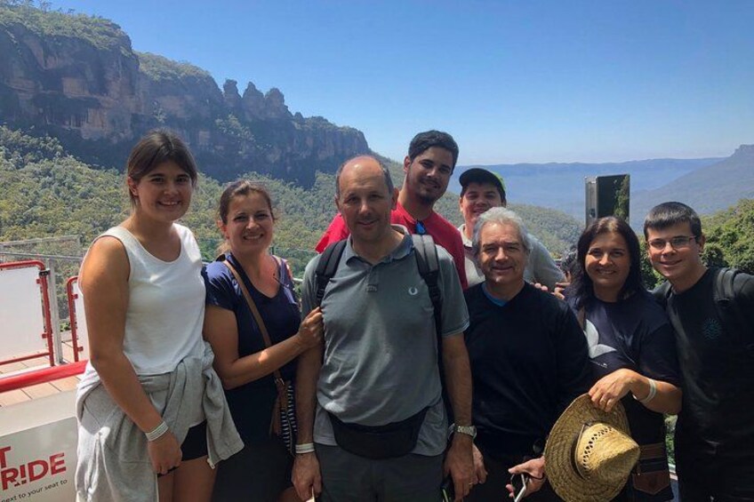 We love taking people on the worlds steepest railway and whilst there you get a magical view of the Three Sisters 4