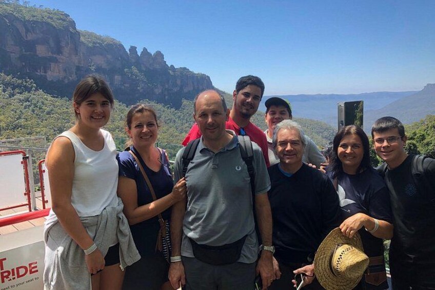 We love taking people on the worlds steepest railway and whilst there you get a magical view of the Three Sisters 4