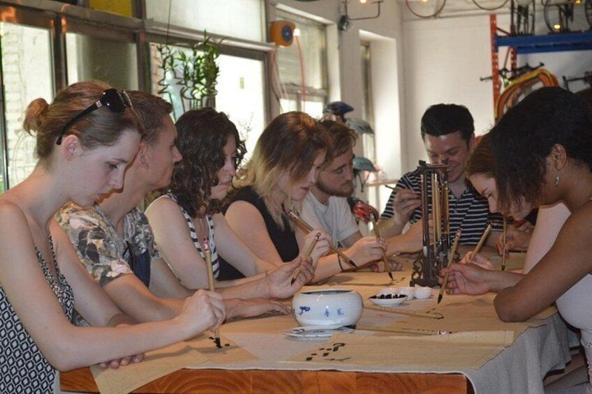 Chinese Calligraphy Class for Small Group 1