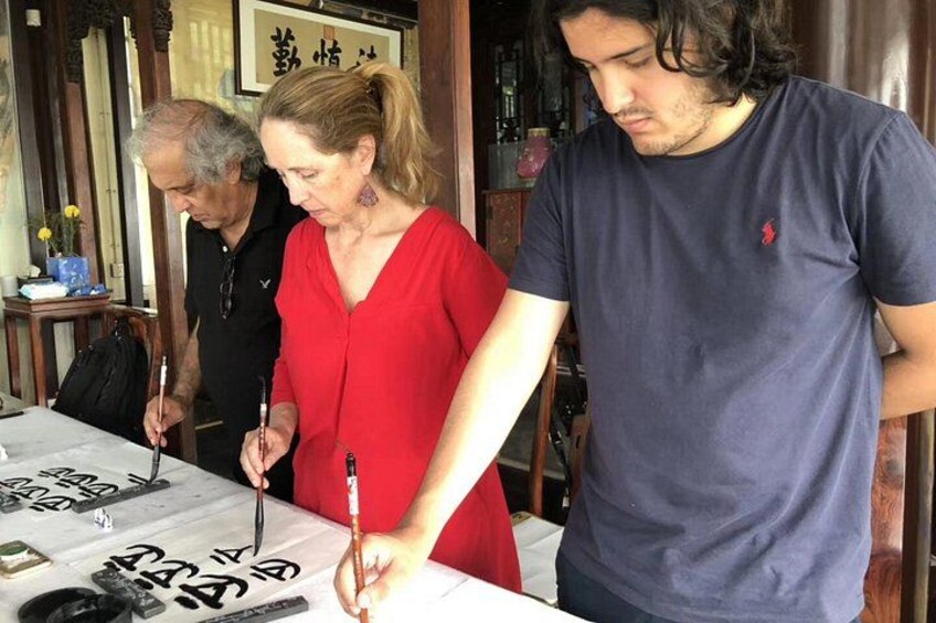 Chinese Calligraphy Class for Small Group 5