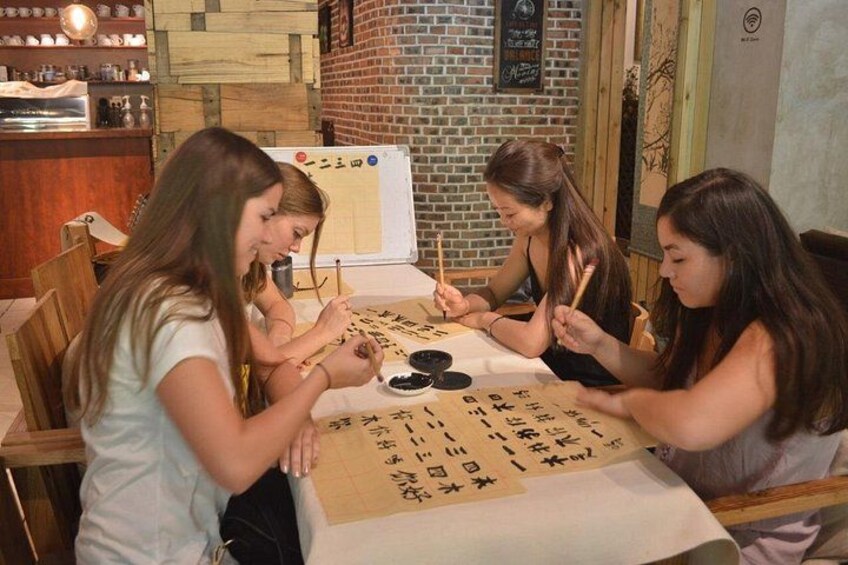 Chinese Calligraphy Class for Small Group 3