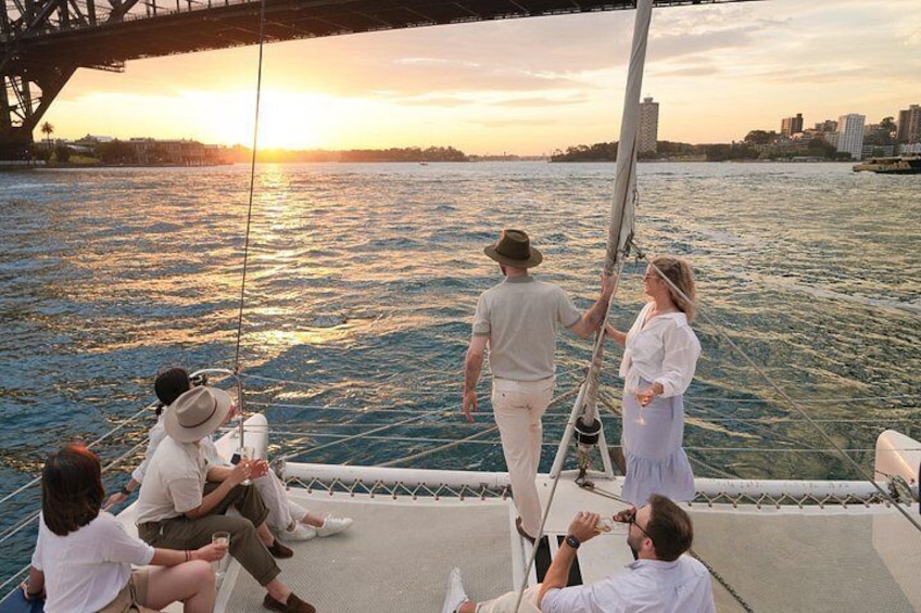 Sunset views from the helm 5