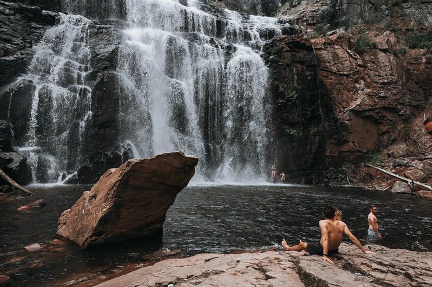 Tip your toes to the icy cold water at MacKenzie Falls 2
