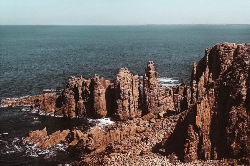 The Pinnacles on the way to the highest point of Phillip Island