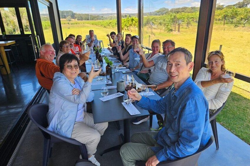 Beautiful Wine Tasting - Haselgrove Wines 1