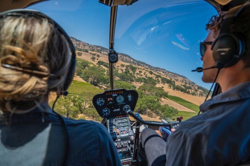 Private Barossa Valley Helicopter Flight: Jacob's Creek & Lyndoch 1