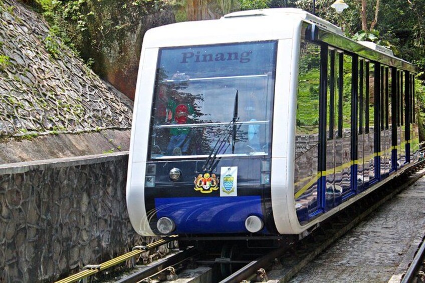 Funicular Train Penang hill 3