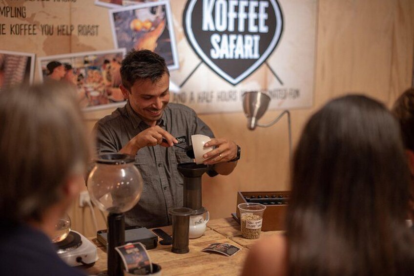 Sample through a variety of brew methods 2