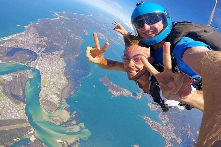 From Sydney: Tandem Skydive Experience over Newcastle Beach 1