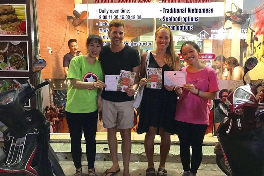 5 Traditional Dishes Hanoi Cooking Class with Market Trip 2