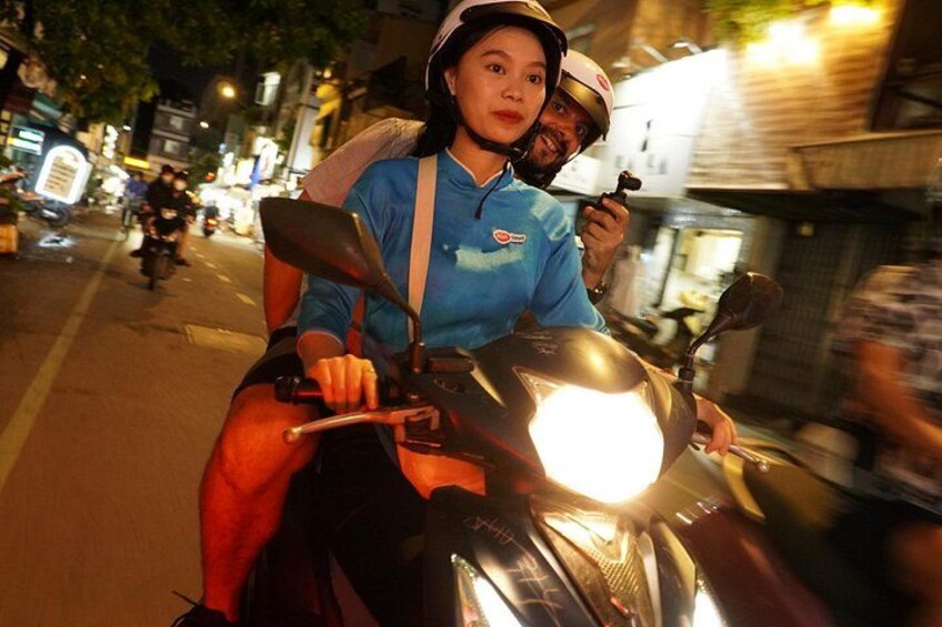 Ride through Saigon like a local — Ao Dai style 1