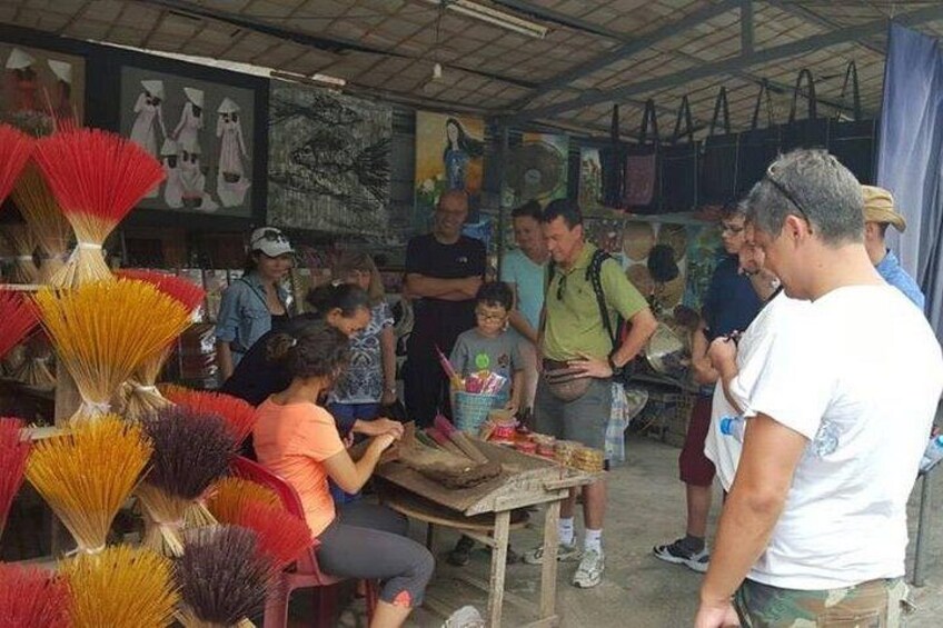 Incense making village 4