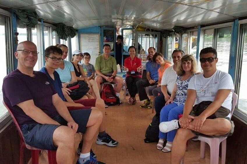 On boat 3