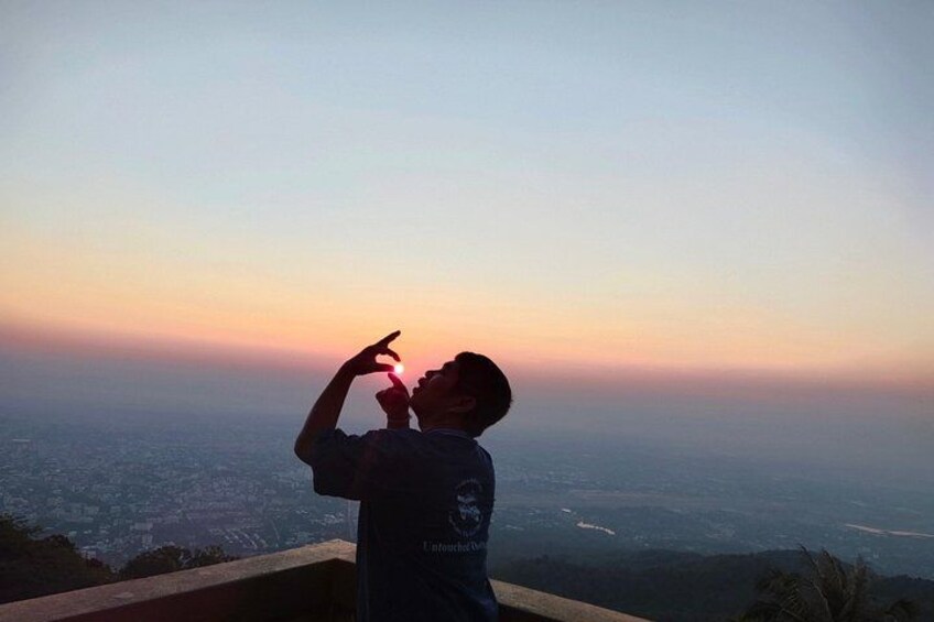 Wat Phra That Doi Suthep spiritual Sunrise Tour with an Ex-monk 2