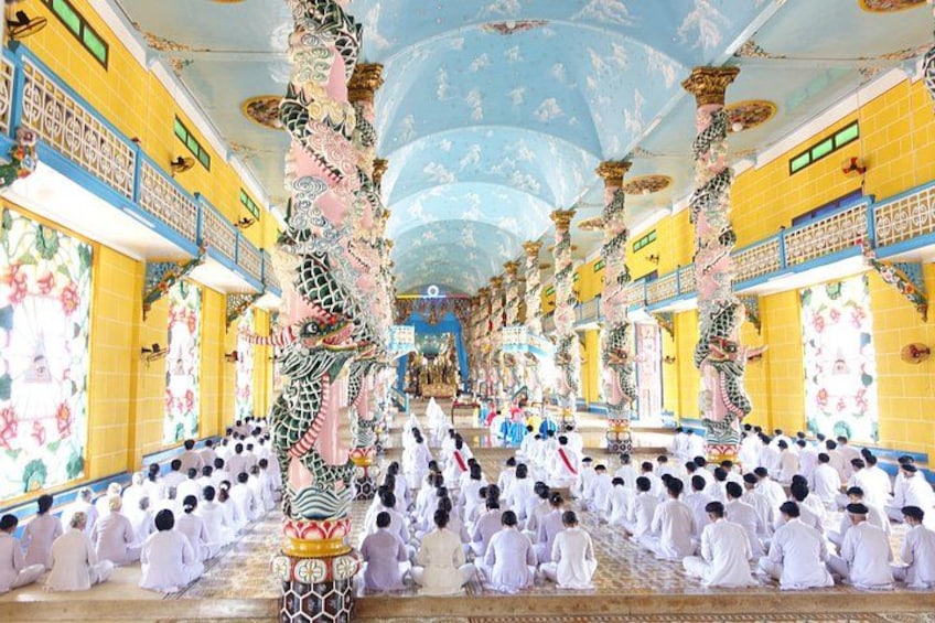 1-Day Tour of Black Virgin Mountain - Cao Dai Temple - Cu Chi Tunnels from HCMC 1