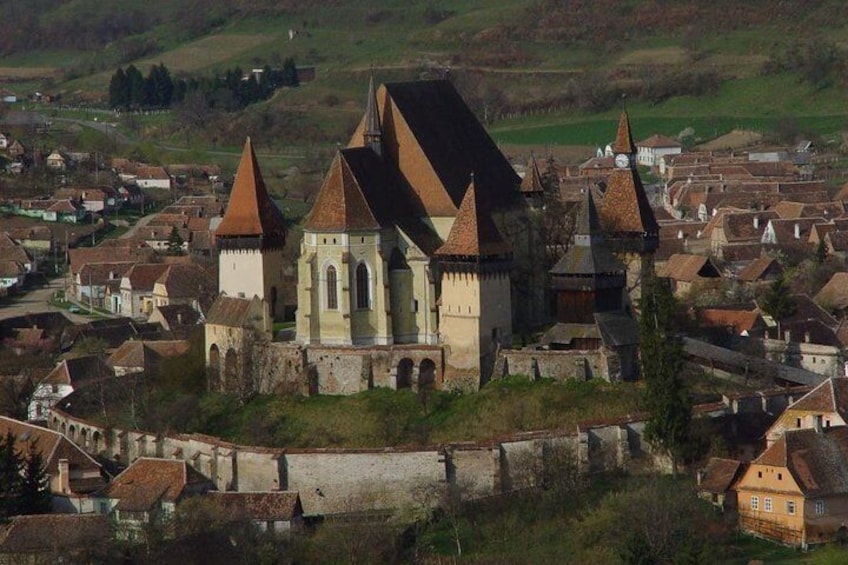 The village of Biertan which is home to one of the largest and most impressive medieval strongholds in Transylvania, also an UNESCO site. 1