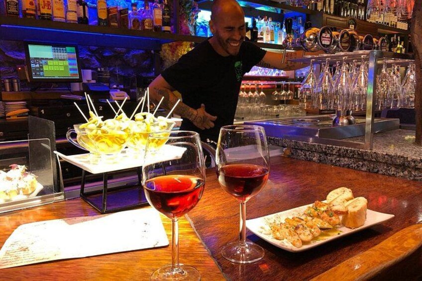 A typical bar scene in Bilbao... 2
