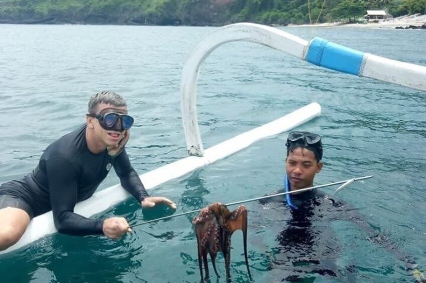 East Bali Spear Or Line Fishing Tour At Virgin Beach