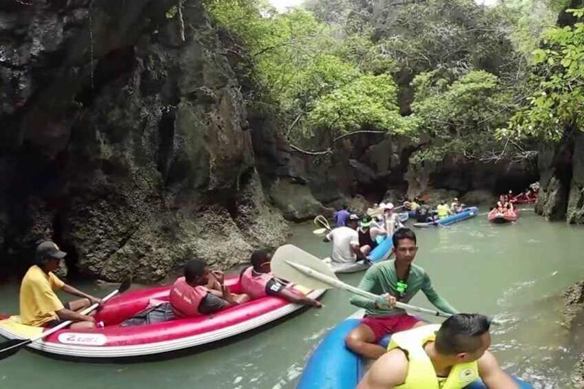 Phuket James Bond Island Sea Canoe Tour by Longtail Boat with Lunch