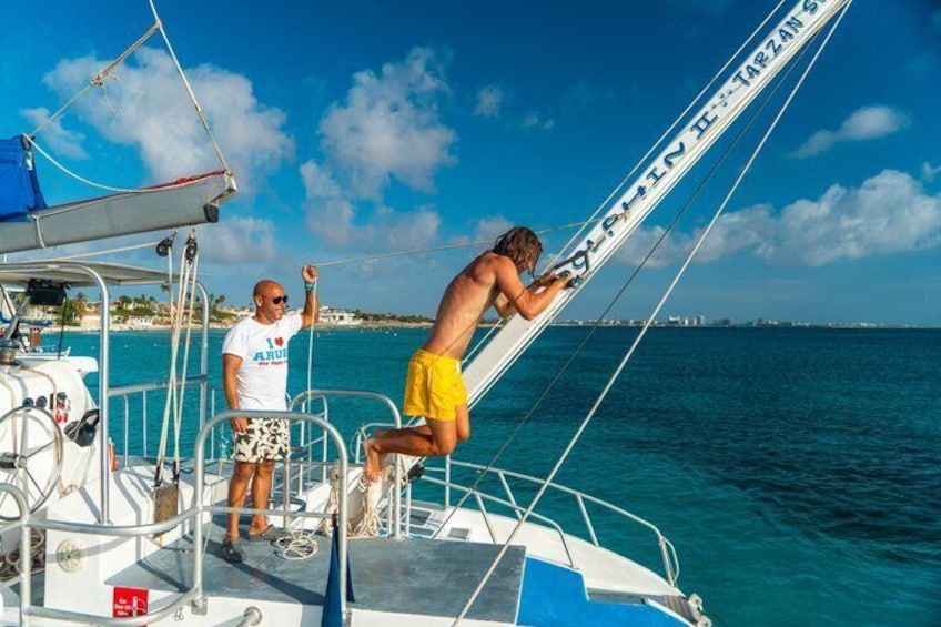 Dolphin Catamaran Snorkel and Sail with Open Bar 4