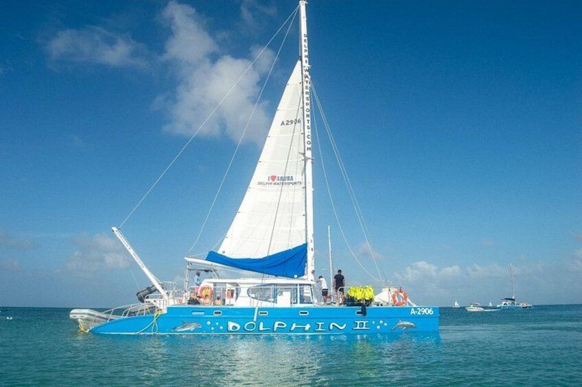 Dolphin Catamaran Snorkel and Sail with Open Bar 4