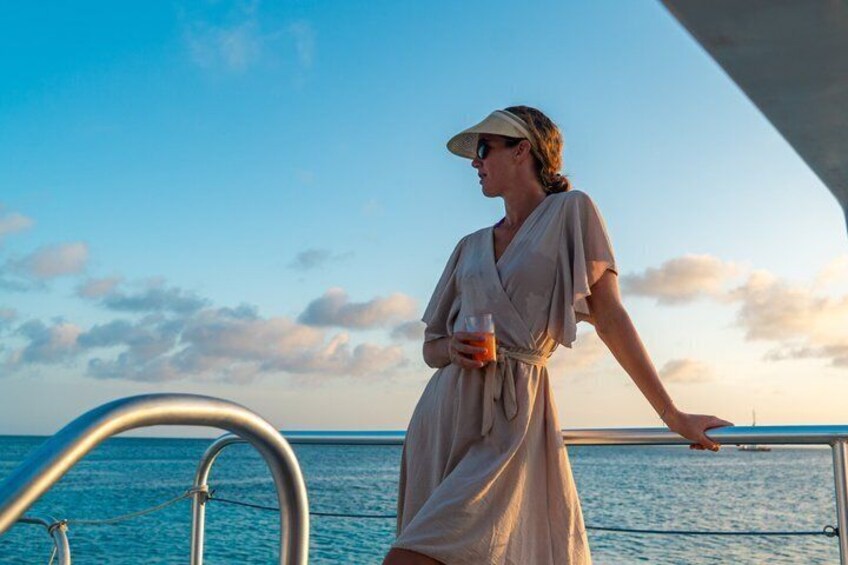 Aruba Sunset Sail Cruise Aboard The Dolphin Catamaran 2