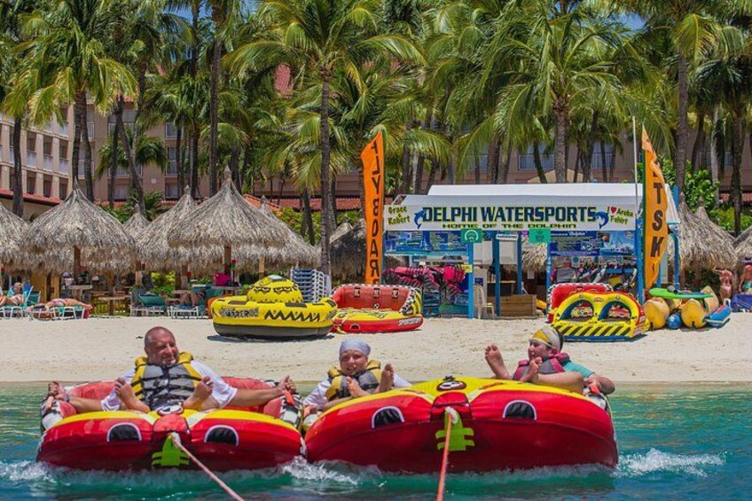 Exciting Tube Ride in Aruba 4