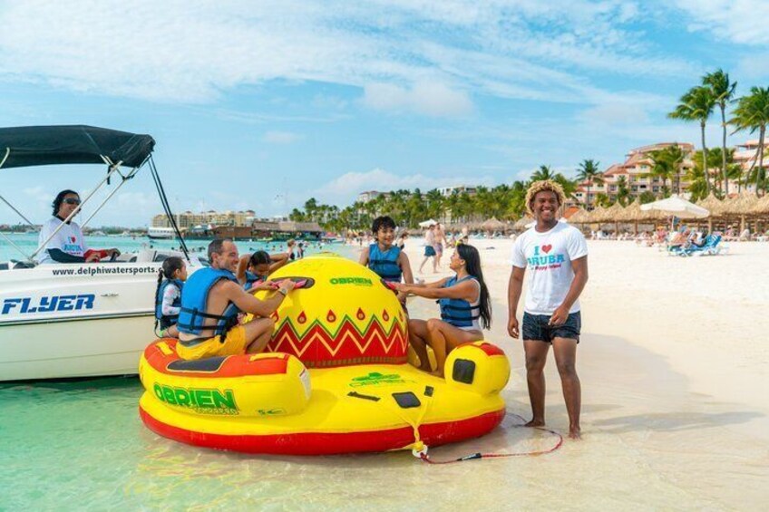 Exciting Tube Ride in Aruba 2