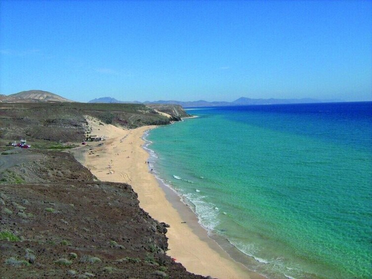 Guided tour to discover Fuerteventura from Lanzarote