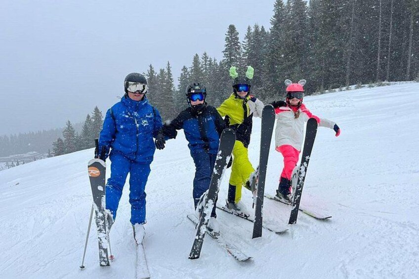 Private lessons in Bansko with former national ski racers. 2