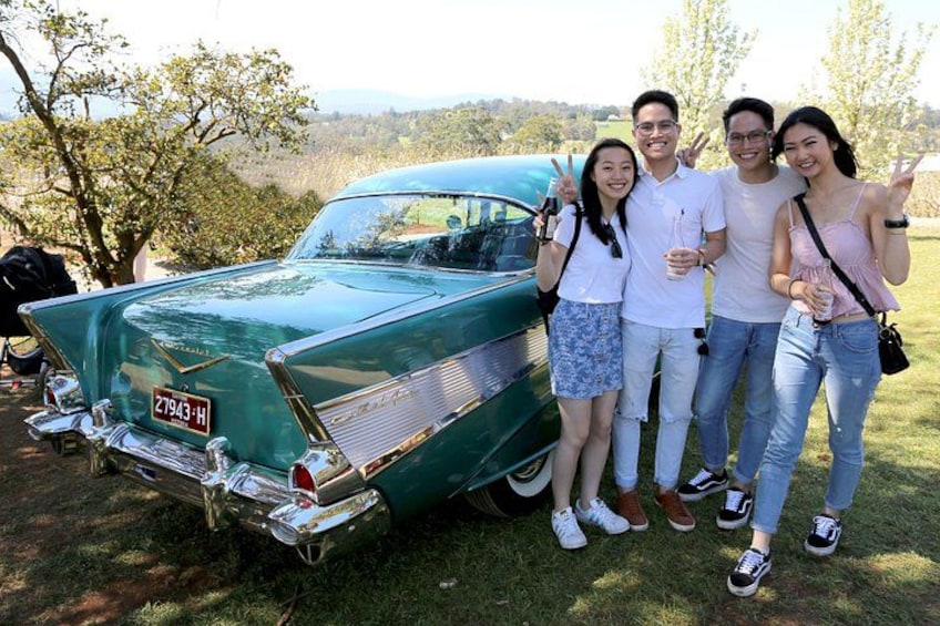 '56 Chevrolet 6-hr Yarra Valley Classic Car Private Tour (4 ppl) 4