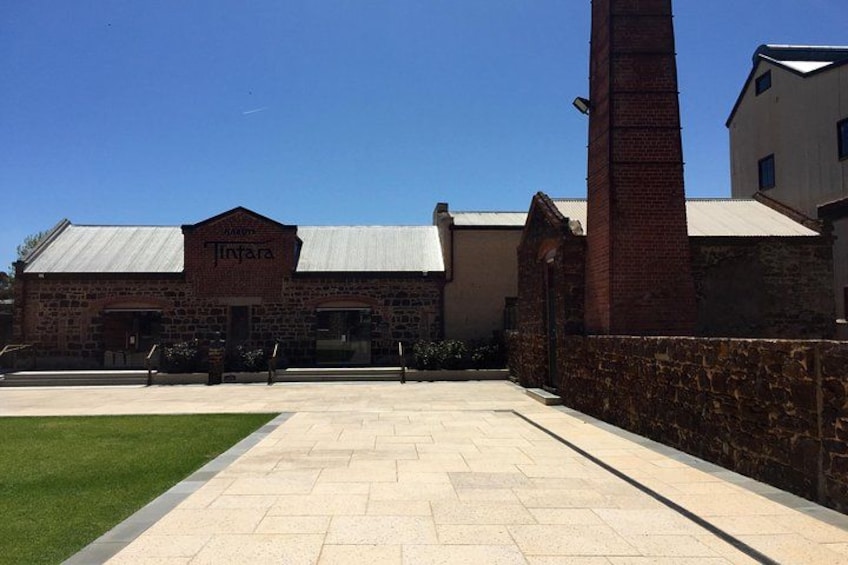 Hardy Wines in the main street of McLaren Vale, offering great wine tastings and cheese platters in a great historic winery. McLaren Vale 5