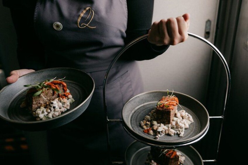 The Q Train - First Class Private Dining For 2 3