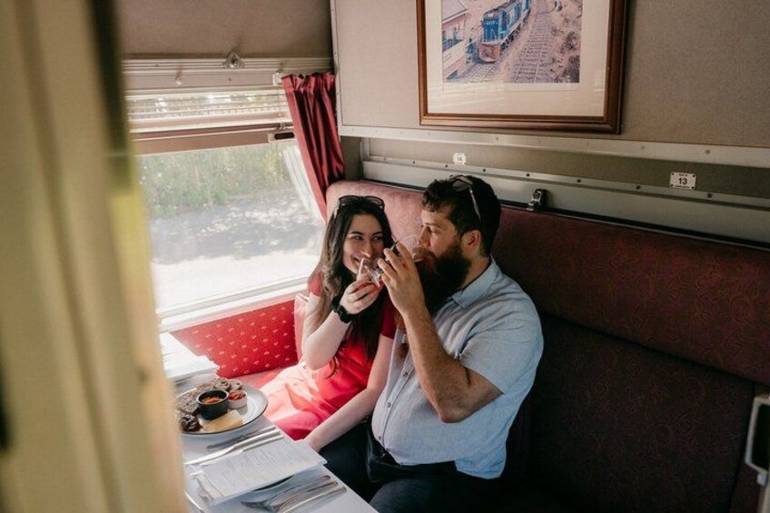 The Q Train - First Class Private Dining For 2 4