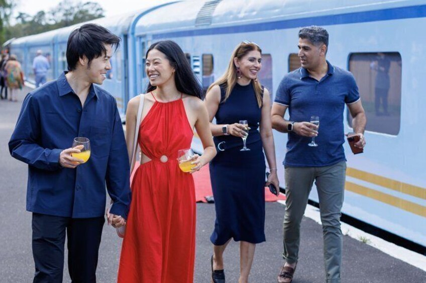 The Q Train - First Class Private Dining For 2 5