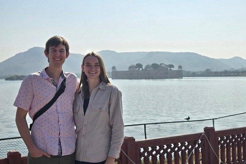Photo Stop at the beautiful Jal Mahal (Water Palace) 2