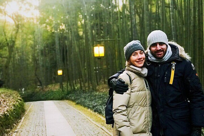 Beautiful Walk In The Bamboo Forest