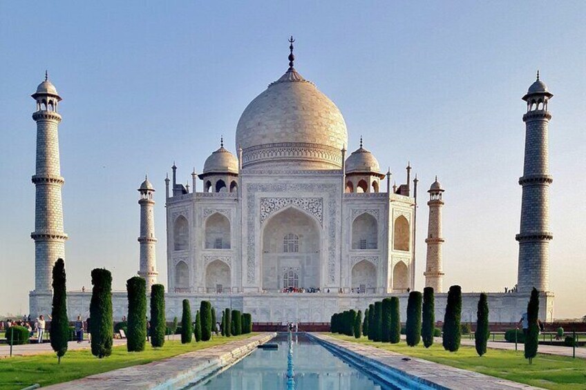 Taj Mahal at Sunrise