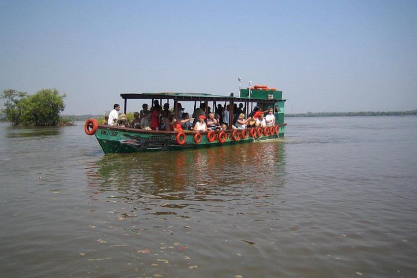 Crocodile spotting with walking tour of local plantation in Goa 1