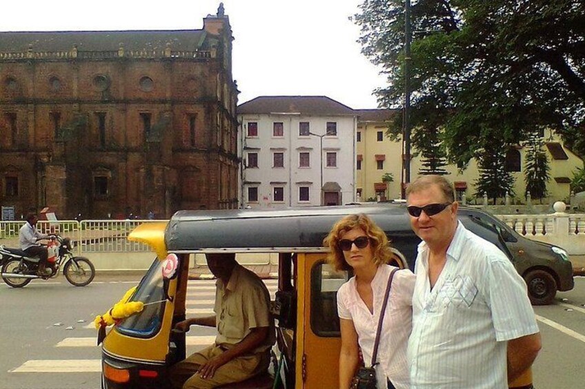 Tuk Tuk experience in Goa 1