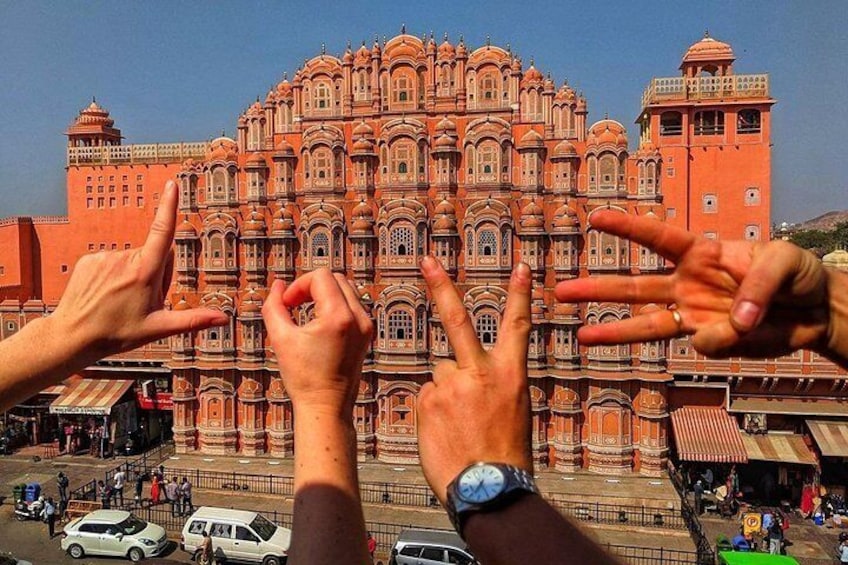 A large, ornate building with intricate architecture. 3
