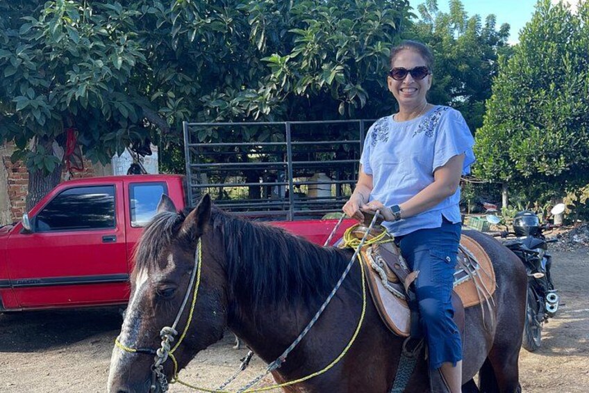 Horse back riding with Danitours by Montainand real nice view 3