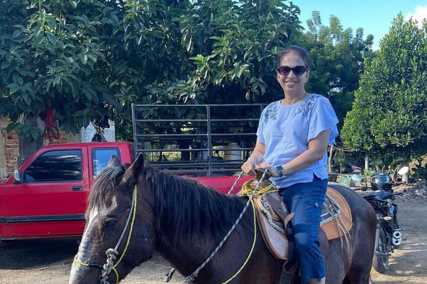 Horse back riding with Danitours by Montainand real nice view 5