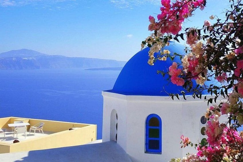 Oia Blue Domes 2